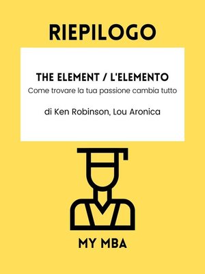 cover image of RIEPILOGO--The Element / L'Elemento
